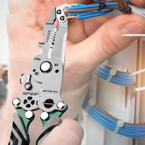 MultiWire Pro Tool:🧰 ¡Pelá, cortá y ajustá cables como un profesional en segundos!