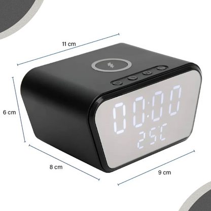 Cargador, Despertador y Termómetro™:Tecnología inteligente que sorprende