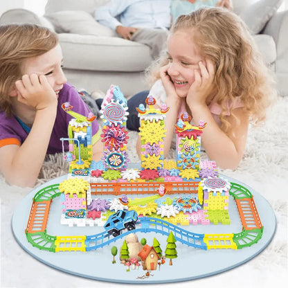 83 Bloques Eléctricos con Engranajes: Construye y Activa Tus Creaciones