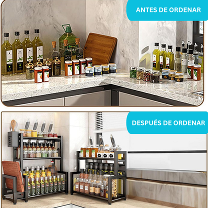 Organizador de cocina™: El toque que tu cocina necesita