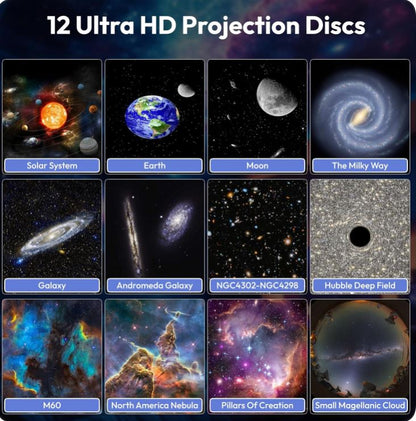 StellarDome: Un planetario en tu habitación: viaja por galaxias, planetas 🌌✨ y nebulosas sin salir de casa 🚀