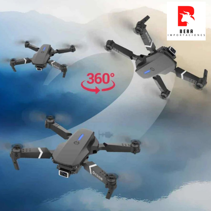 SkyPro E88™:🎥📸4K UltraHD Doble Cámara para tomas de alto nivel