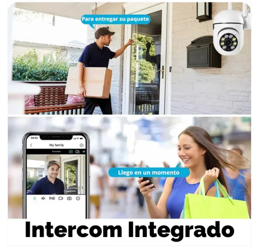 VISION 360° PRO - Cámara de seguridad con visión nocturna