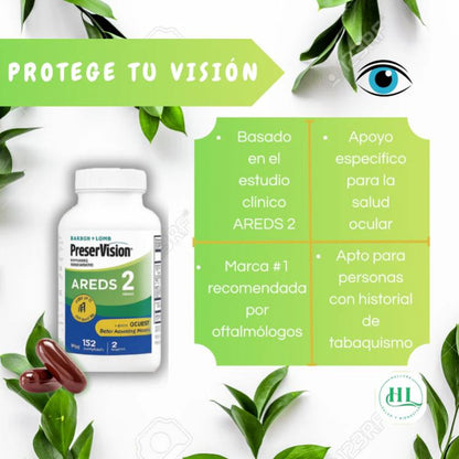 PreserviVisión+™:👀✨ Dile adiós al cansancio visual con una cápsula diaria💊🧿