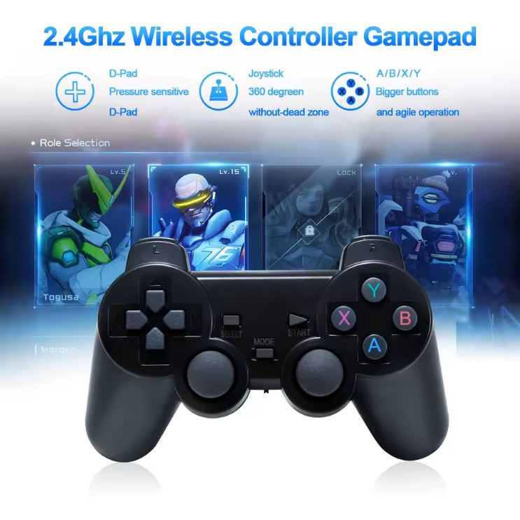 GameBox X2 Pro:🧒👨‍🦳 De Mario Bros a Tekken: revive tu infancia en 4K HD