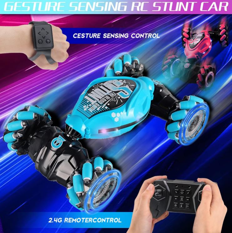 OrbiCar Max – El auto acrobático 360° 🏎️⚡ que responde a tus gestos, con luces, música y resistencia extrema 🤖✨