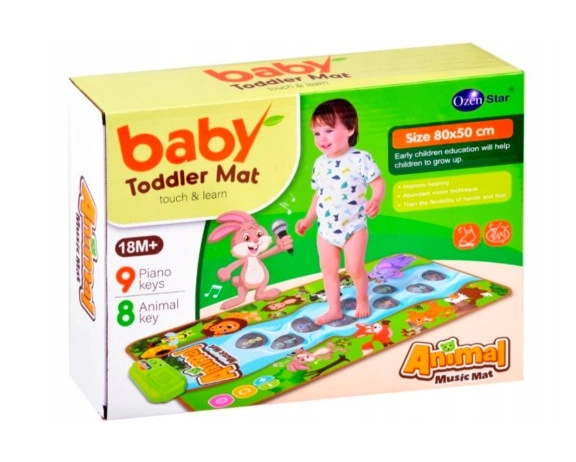 Alfombra Musical Animal: Números y Sonidos para Peques 🎵🦁