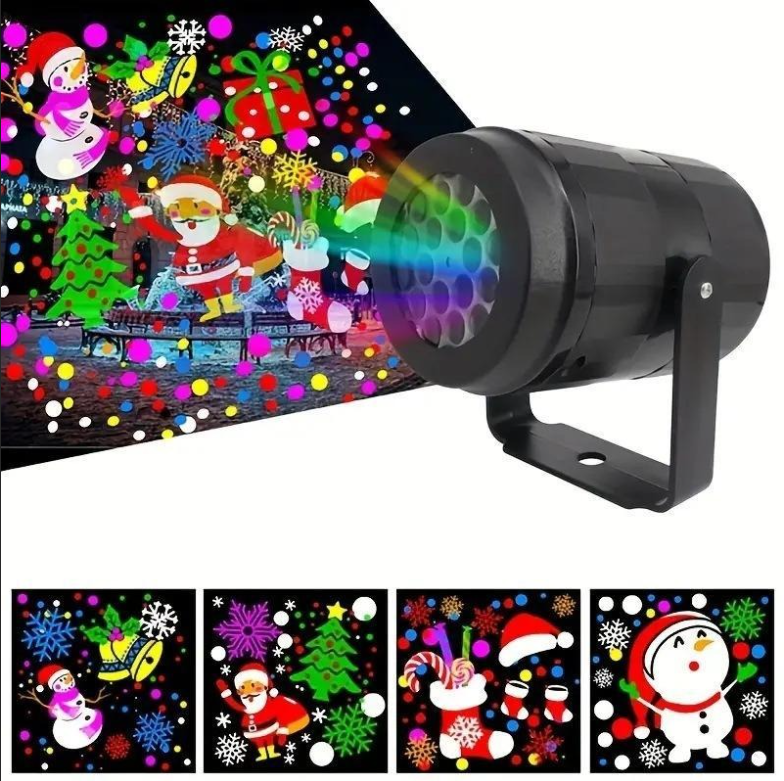 Proyector de luces de navidad