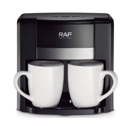 Cafetera Doble RAF R.115 — 2 Tazas en Minutos, Sabor de Barista ☕⚡