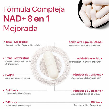 Selerb 8-in-1 NAD+ Cellular Renewal Formula - 🧬 Ciencia avanzada para rejuvenecer tus células desde adentro y reflejarlo en tu piel