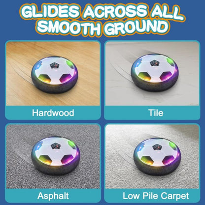 Air Soccer LED™:⚽✨ Diversión activa luces, movimiento y risas aseguradas