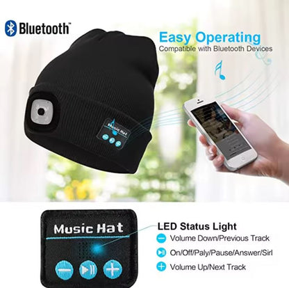 🧢🎶 PowerBeanie Pro: Mantente abrigado, iluminado y conectado este invierno ❄️