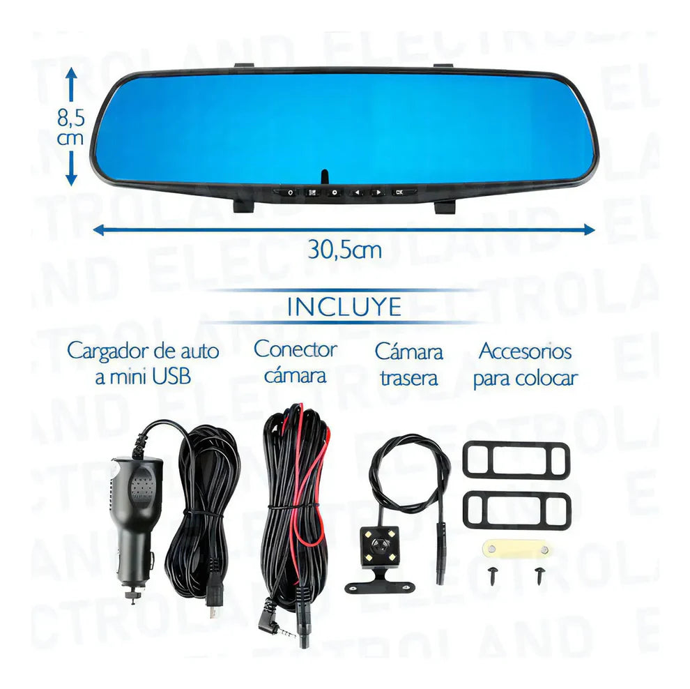 Cámara Retrovisor Full HD 🚗 Tu Auto Más Seguro, Moderno y Conectado