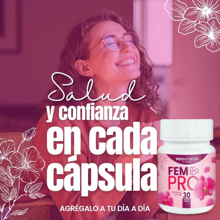 FemPro™:🌸 Equilibra tu salud íntima, digestiva y hormonal con un solo suplemento