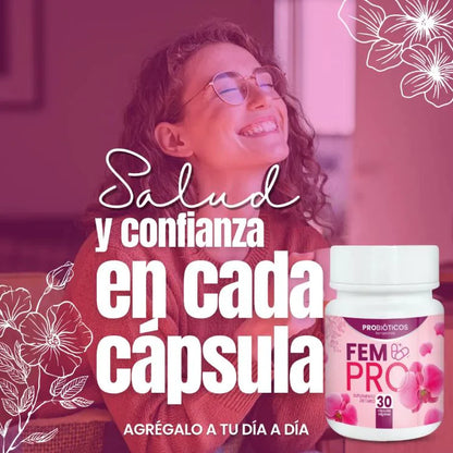 FemPro™:🌸 Equilibra tu salud íntima, digestiva y hormonal con un solo suplemento