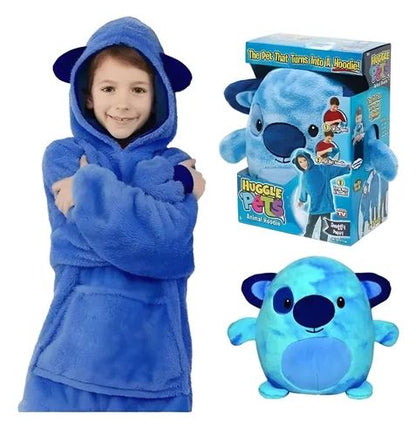 Huggle Pets:¡Del peluche al abrigo en segundos! 🧸✨ Tu hijo siempre abrigado y feliz