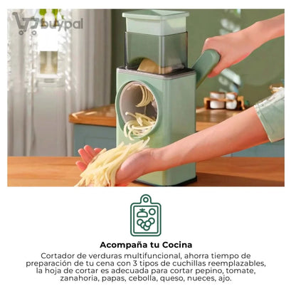 🥗 ChefQuick™: ¡Corta 44 veces con una sola vuelta!