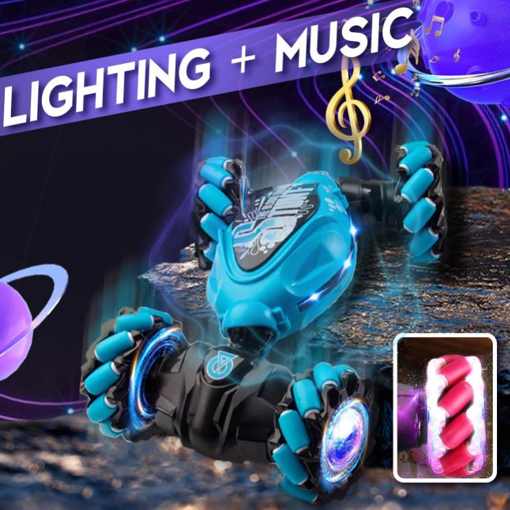 OrbiCar Max – El auto acrobático 360° 🏎️⚡ que responde a tus gestos, con luces, música y resistencia extrema 🤖✨