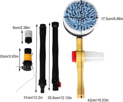 AutoClean Pro 360°:🚗✨ Transforma la forma en que lavas tu auto: ¡sin esfuerzo y sin rayones!