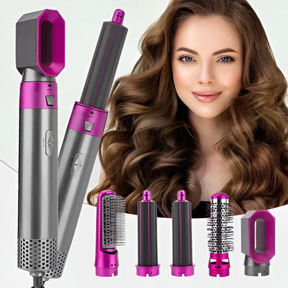 ✨ "MagicStyler Pro" – 5 herramientas en 1. ✨ Moldeador - Voluminizador - Ondulador - Alisador