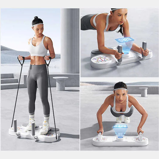 Tabla Fitness 3 en 1: Brazo, hombro y adbodmen