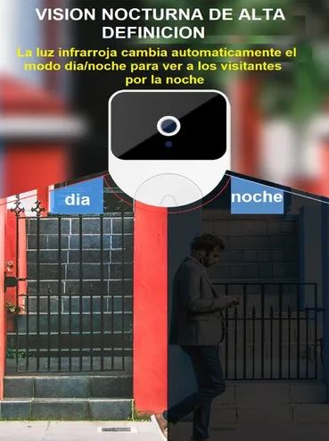 DoorEye Pro:🌙 Visión nocturna, videollamada y seguridad total en un solo timbre