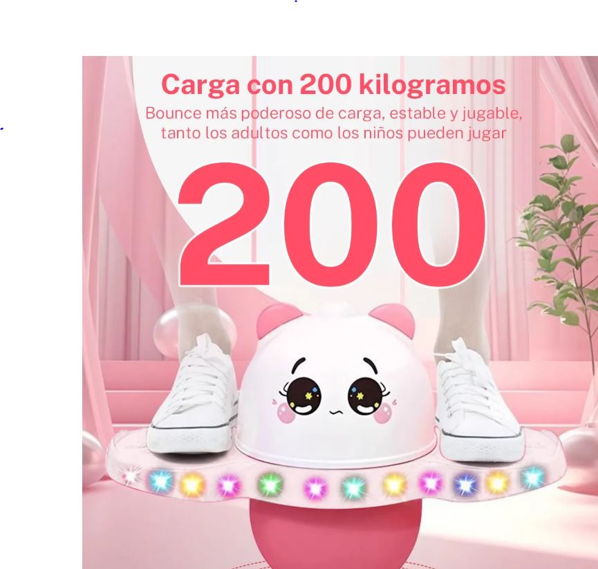 Jump & Glow™:Mejora equilibrio, coordinación y condición física