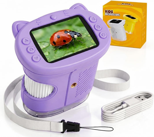 Kids Microscope: Para que los niños jueguen y aprendan