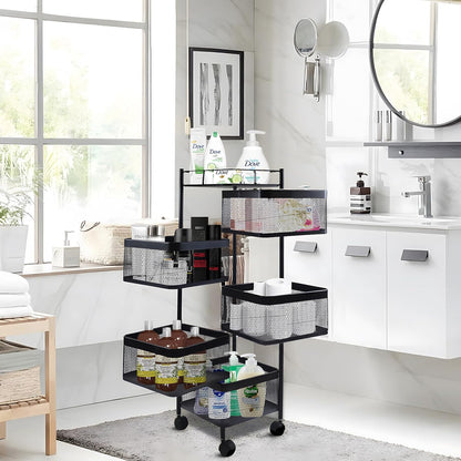 Organizador de acero mutifuncional de 5 niveles