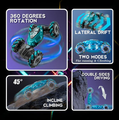 OrbiCar Max – El auto acrobático 360° 🏎️⚡ que responde a tus gestos, con luces, música y resistencia extrema 🤖✨