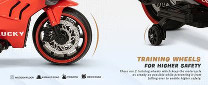 Moto Eléctrica Kids 12V: Potencia, Luces y Bluetooth ⚡🎶