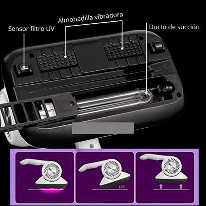 Aspiradora Portátil™: Ni el polvo Ni el ácaro tienen escapatoria