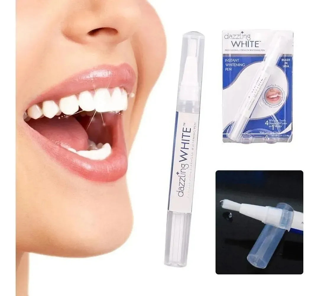 BrightPen™:💎🦷 Blanquea tu Sonrisa Hasta 8 Tonos Más Clara en Casa