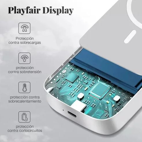 🔋 iGrip Power Bank:🔋✨ ¡Dile adiós a la batería baja donde sea que estés!