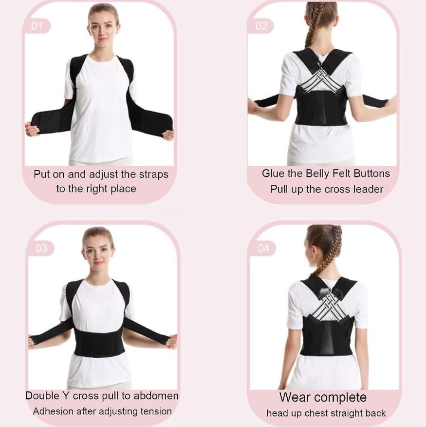 PostureFit Pro:💪 ¡Corrige tu postura y gana confianza desde el primer día!