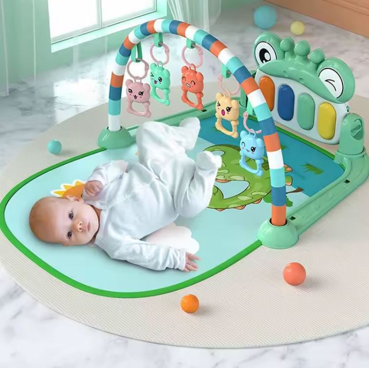 Alfombra Mágica 7 en 1:🎹👣 ¡Tu bebé aprenderá, jugará y crecerá al mismo tiempo!