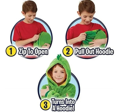 Huggle Pets:¡Del peluche al abrigo en segundos! 🧸✨ Tu hijo siempre abrigado y feliz