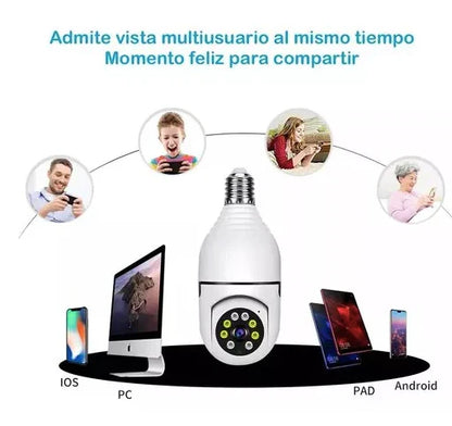 VISION 360° PRO - Cámara de seguridad con visión nocturna