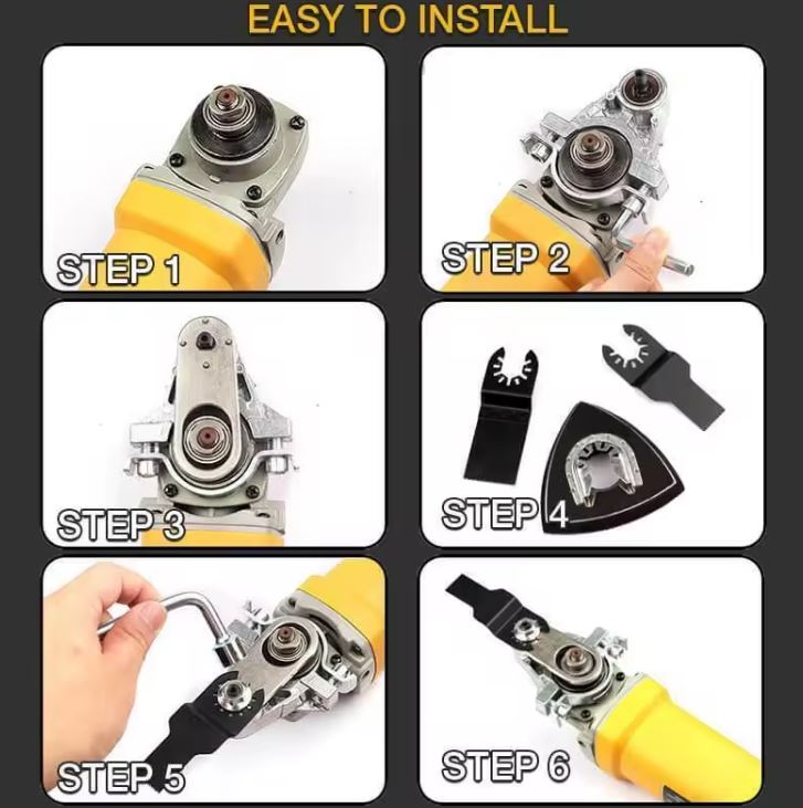 MultiCut Master:🌟🔧 Más funciones, más precisión: el adaptador oscilante que lo cambia todo