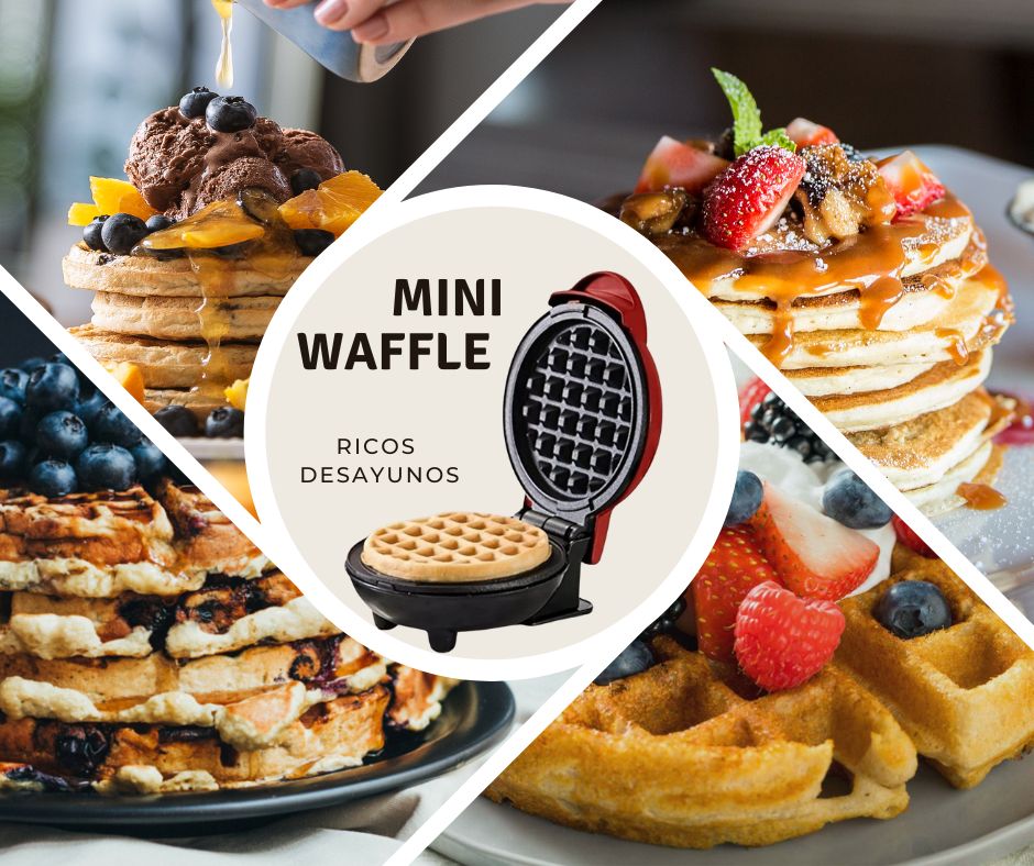 Mini Wafflera™: Hazlo simplem, Hazlo delicioso, Hazlo en minutos