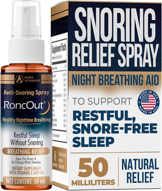 Spray RoncOut: Descansa Bien sin ronquidos
