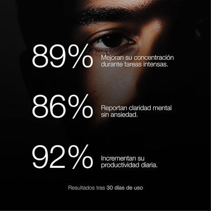 Nootrópico ZZEN FOCUS, incrementa tu capacidad cerebral y combate la fatiga mental - con Bacopa Monnieri, L-Theanine, Ginseng y mucho más.