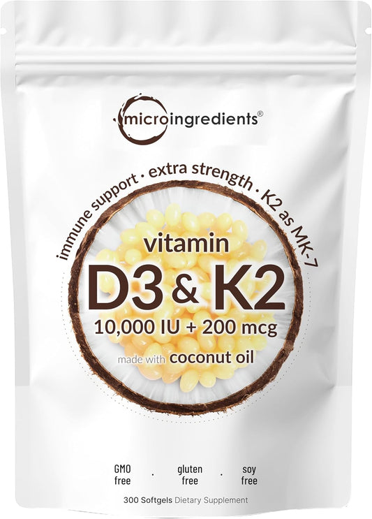 Vitamina D3 & K2: Fatiga, Dolor de cabeza, depresión
