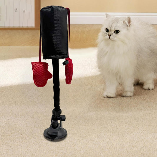 Juguete Interactivo Saco de Boxeo para Gatos