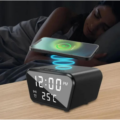 Cargador, Despertador y Termómetro™:Tecnología inteligente que sorprende