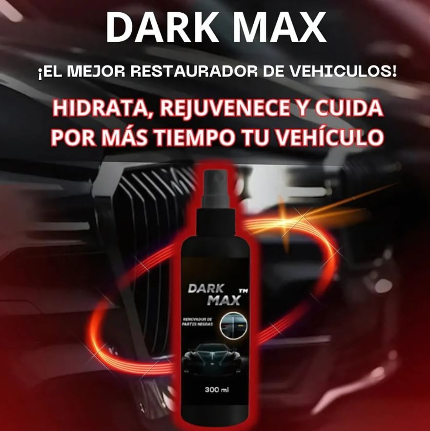 DARK MAX™: Devuelve el Negro Intenso y Brillo de Fábrica a tu Auto