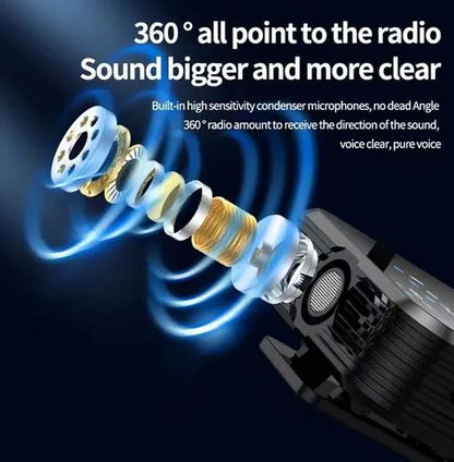 FOKiRa ProMic 360:🎙️✨ ¡Sonido de Estudio, Sin Estudio!