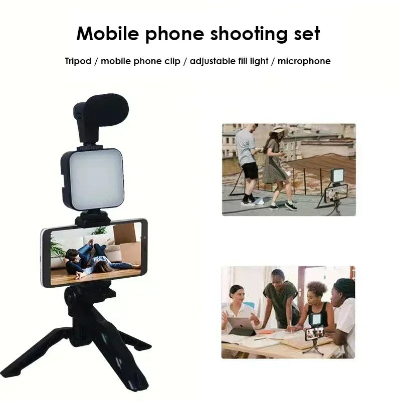 Tripod Pro Creator™:¡Convierte tu celular en un estudio de grabación portátil!
