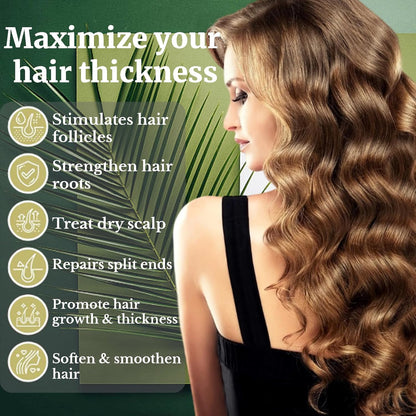 Aceite de Batana 100% Puro con Romero — Suero de Crecimiento Capilar & Detox del Cuero Cabelludo (30 ml).