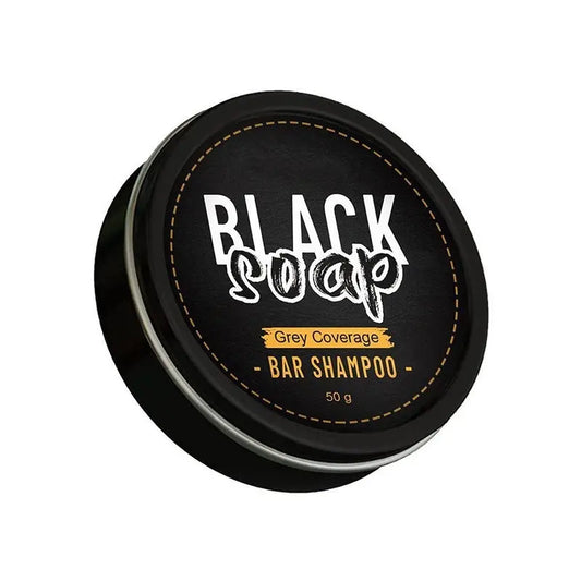 Black Soap Bar Shampoo: jabón para teñir las canas
